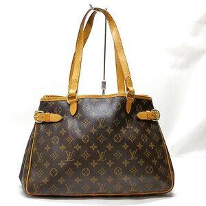 Authentic Louis Vuitton Batignolles Horizontal Brown Tote Bag mn708-122825